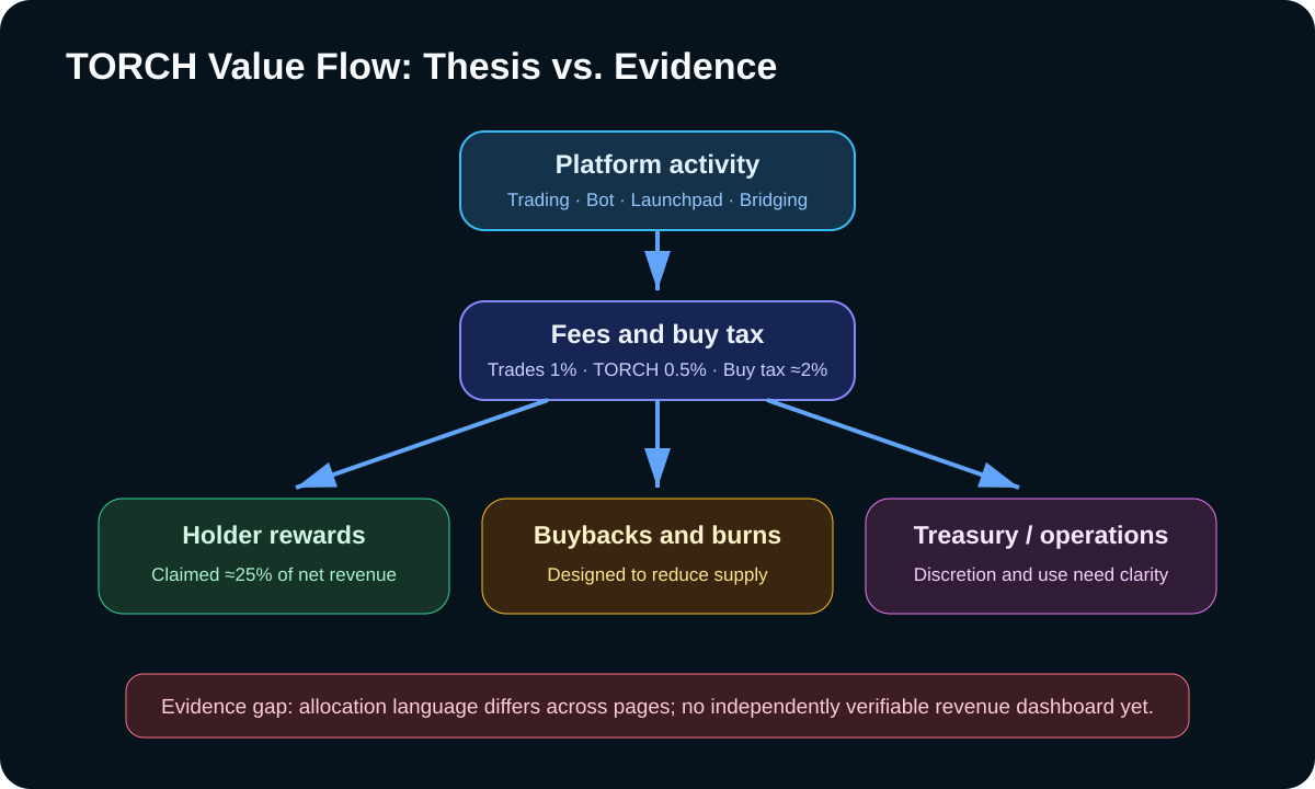 TORCH value flow and evidence gap